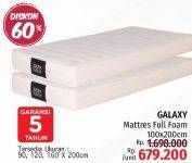 Promo Harga GALAXY Matras Full Foam 100x200cm  - LotteMart
