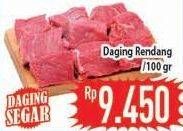 Promo Harga Daging Rendang Sapi per 100 gr - Hypermart