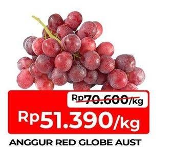 Promo Harga Anggur Red Globe Australia  - TIP TOP