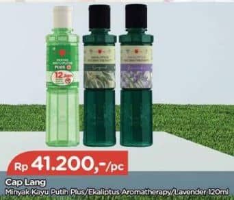 Promo Harga Cap Lang Minyak Kayu Putih/Minyak Ekaliptus  - TIP TOP