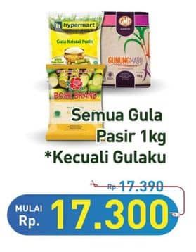 Promo Harga ANEKA GULA PASIR  - Hypermart