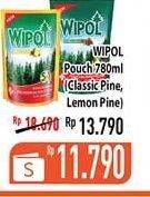 Promo Harga WIPOL Karbol Wangi Lemon, Cemara 780 ml - Hypermart