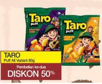 Promo Harga Taro Snack Puff All Variants 60 gr - Yogya