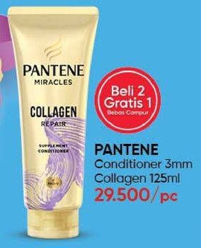 Promo Harga PANTENE Conditioner Miracle Collagen Repair 125 ml - Guardian