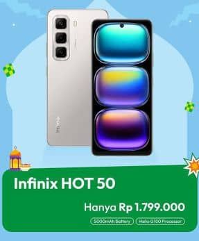 Promo Harga Infinix HOT 50 6/256GB  - Erafone