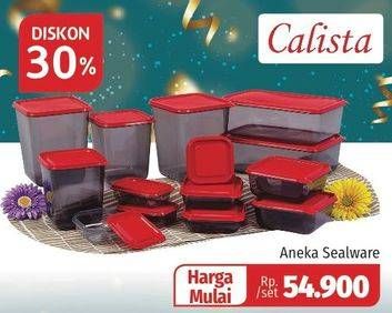 Promo Harga CALISTA Food Container All Variants  - Lotte Grosir