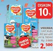 Promo Harga VIDORAN Xmart UHT All Variants 115 ml - LotteMart