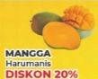 Promo Harga Mangga Harum Manis per 100 gr - Yogya