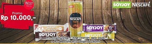 Promo Harga Soyjoy + Nescafe RDT Original  - TIP TOP