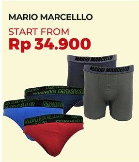 Promo Harga MARIO MARCELLO Men Boxer  - Carrefour