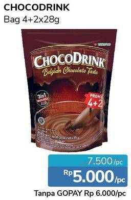 Promo Harga Choco Drink Belgian Chocolate Taste per 6 pcs 28 gr - Alfamidi