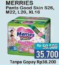 Promo Harga Merries Pants Good Skin S26, M22, L20, XL16  - Alfamart