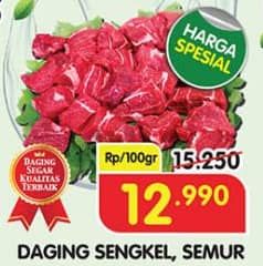 Promo Harga Daging Sengkel (Shankle) per 100 gr - Superindo