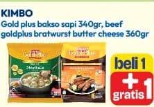 Promo Harga Kimbo Gold Plus Bakso/Sosis Bratwurst  - Hypermart