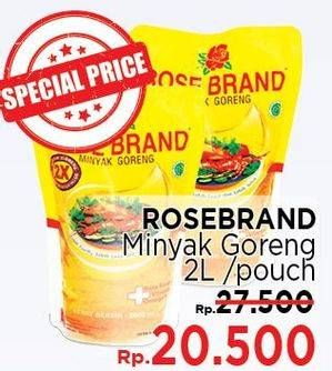 Promo Harga ROSE BRAND Minyak Goreng 2 ltr - LotteMart