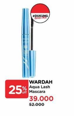 Promo Harga Wardah Aqua Lash Mascara  - Watsons