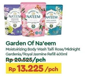 Promo Harga NAEEM Body Wash Taifi Rose, Midnight Gardenia, Royal Jasmine 400 ml - TIP TOP