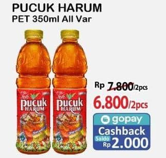 Promo Harga Teh Pucuk Harum Minuman Teh All Variants 350 ml - Alfamart