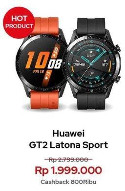 Promo Harga Huawei Watch GT2 Sport Latona  - Erafone