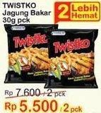 Promo Harga TWISTKO Snack Jagung Bakar Jagung Bakar 30 gr - Indomaret
