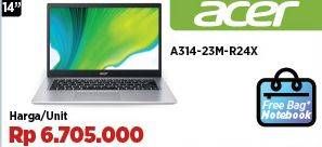 Promo Harga Acer A314-23M-R24X  - COURTS