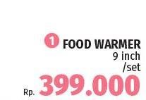 Promo Harga NAKAMI Food Warmer Single  - Lotte Grosir
