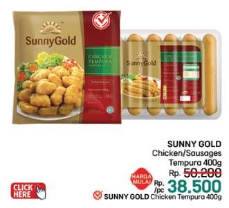 Sunny Gold Chicken Tempura/Sunny Gold Chicken Sausage