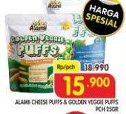 Promo Harga Alami Golden Veggie Puffs/Alami Cheese Puffs   - Superindo