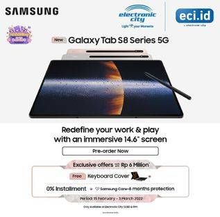 Promo Harga SAMSUNG Galaxy Tab S8 5G  - Electronic City