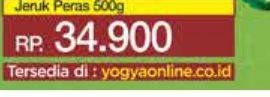 Promo Harga Nutrisari Powder Drink Jeruk Peras 500 gr - Yogya
