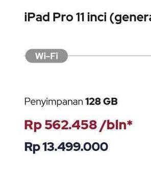 Promo Harga APPLE iPad Pro 11 Inch  - iBox