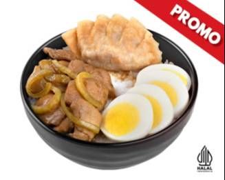 Promo Harga Hokben Chicken Curryaki + Fried Dumpling  - HokBen