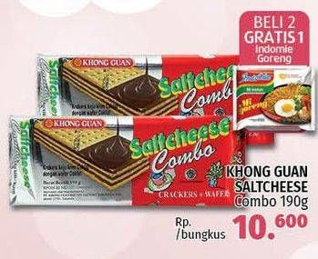 Promo Harga KHONG GUAN Saltcheese 190 gr - LotteMart