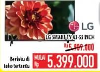 Promo Harga LG UHD SMART TV 43", 50"  - Hypermart