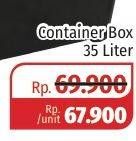 Promo Harga MULTINDO Container Box 35 ltr - Lotte Grosir