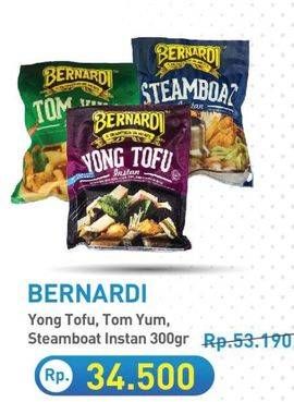 Promo Harga Bernardi Instan Steamboat, Tom Yum, Yong Tofu 300 gr - Hypermart