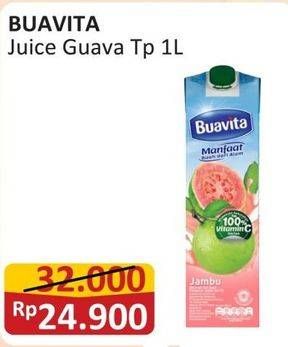 Promo Harga Buavita Fresh Juice Guava 1000 ml - Alfamart