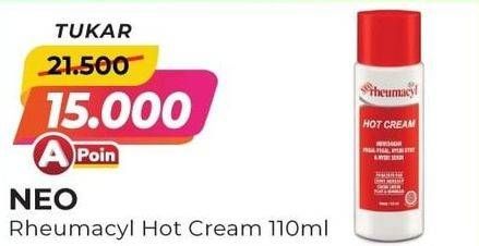 Promo Harga NEO RHEUMACYL Hot Cream 110 ml - Alfamart