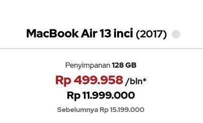 Promo Harga APPLE Macbook Air 13 Inch  - iBox