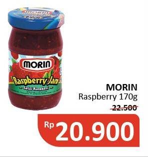 Promo Harga MORIN Jam Raspberry 170 gr - Alfamidi