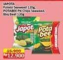 Japota Japota/Potabee Snack  Diskon 18%, Harga Promo Rp12.900, Harga Normal Rp15.900