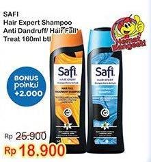 Promo Harga SAFI Shampoo Anti Dandruff, Hair Fall Treat 160 ml - Indomaret