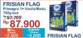 Promo Harga Frisian Flag Primagro 1+ Madu, Vanilla 800 gr - Indomaret