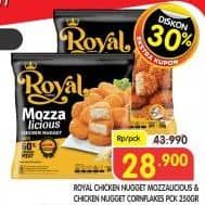 Promo Harga Belfoods Royal Nugget Mozzalicious, Cornflakes 250 gr - Superindo