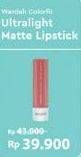 Promo Harga WARDAH Colorfit Ultralight Matte Lipstick  - Indomaret