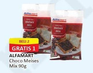 Promo Harga ALFAMART Meises Choco Meises Mix 90 gr - Alfamart