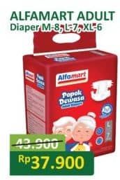 Promo Harga Alfamart Adult Diapers L7, M8, XL6 6 pcs - Alfamart