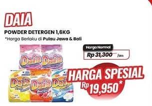 Promo Harga Daia Deterjen Bubuk 1500 gr - Carrefour