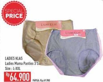 Promo Harga Ladies Klas Celana Dalam Wanita  - Hypermart