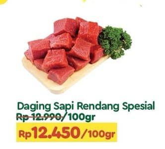 Promo Harga Daging Rendang Sapi per 100 gr - TIP TOP